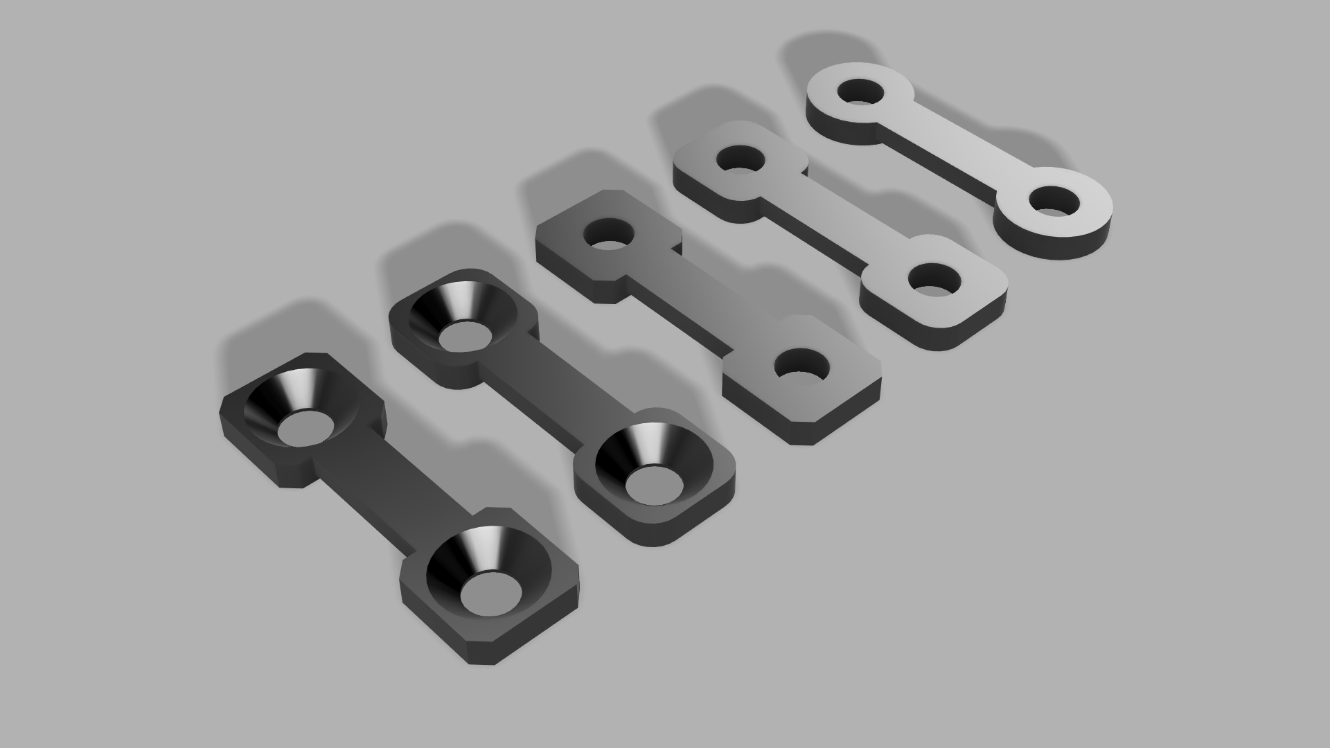 WS2812B LED Strip Holder