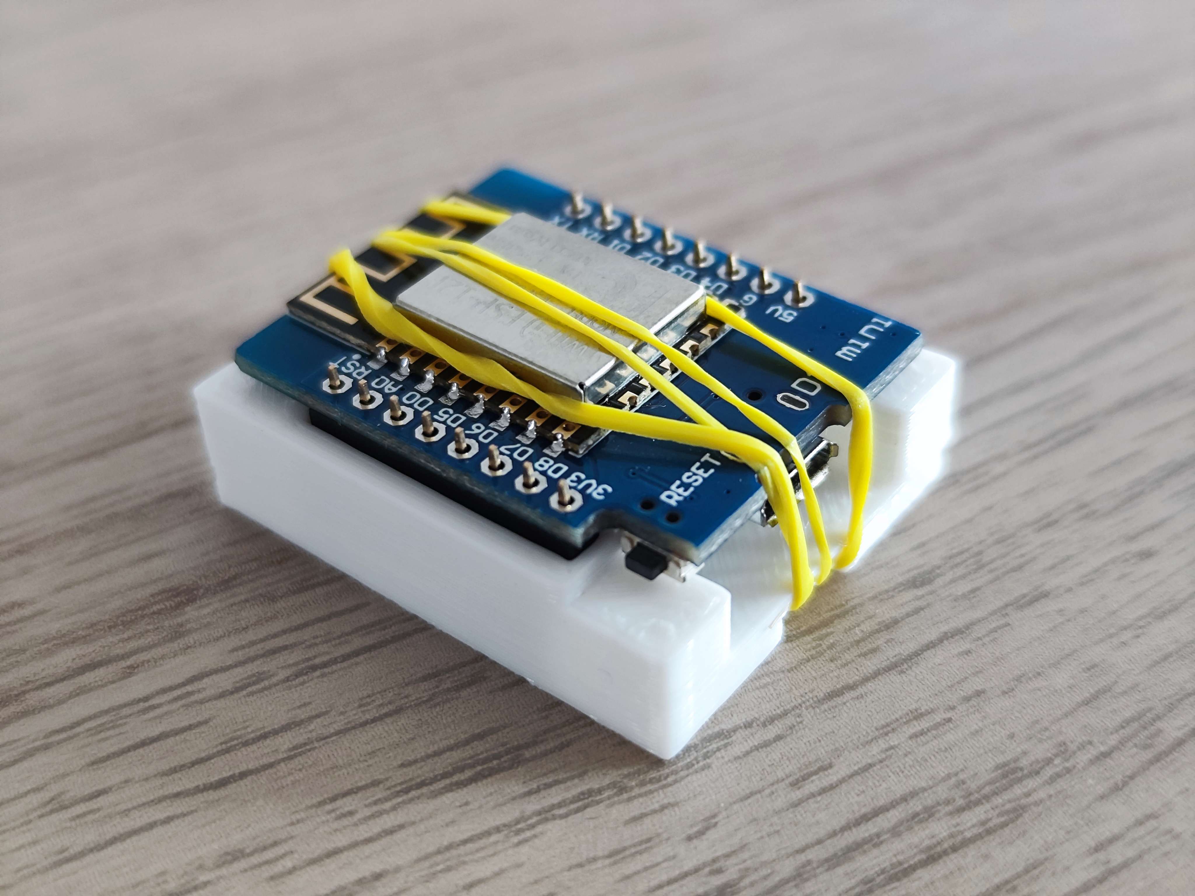 WeMos D1 Mini ESP8266 solder holder by Tadeas Tehan Download free STL model