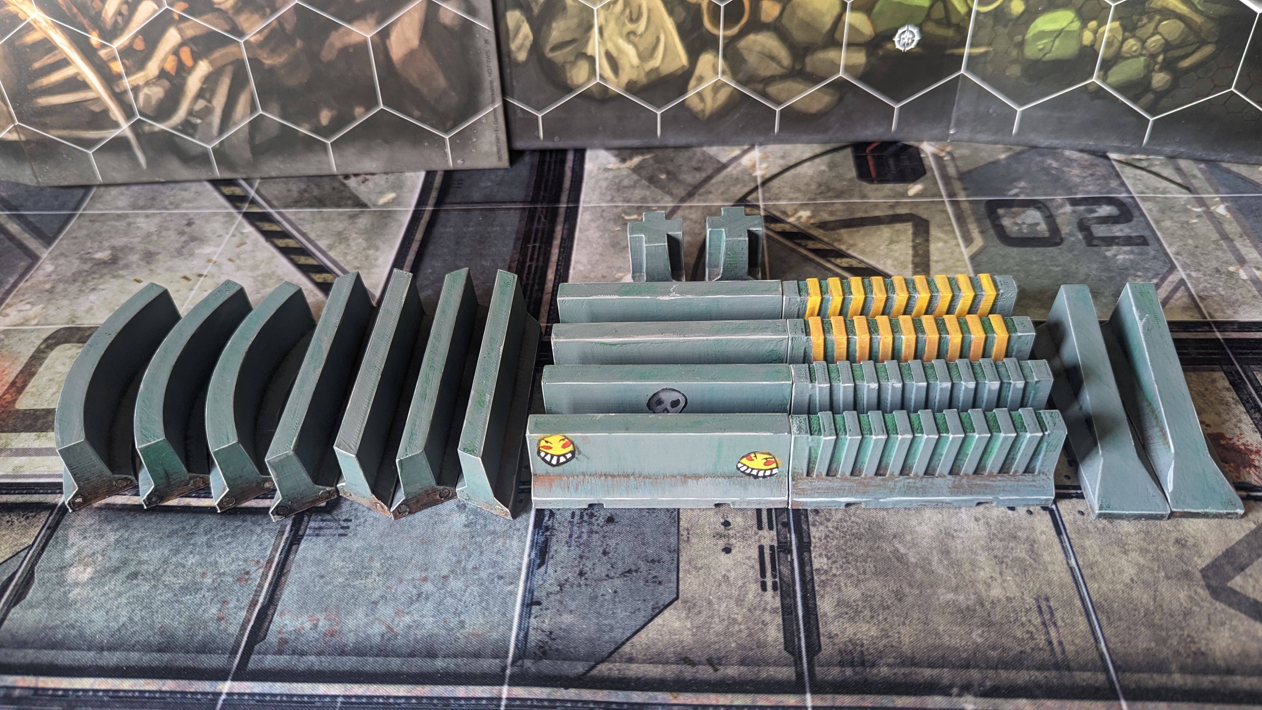 Jersey Barrier Terrain Set