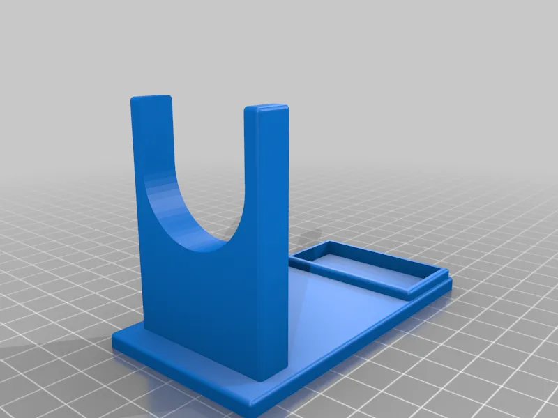 Minimalist glue gun holder by Stas911, Download free STL model