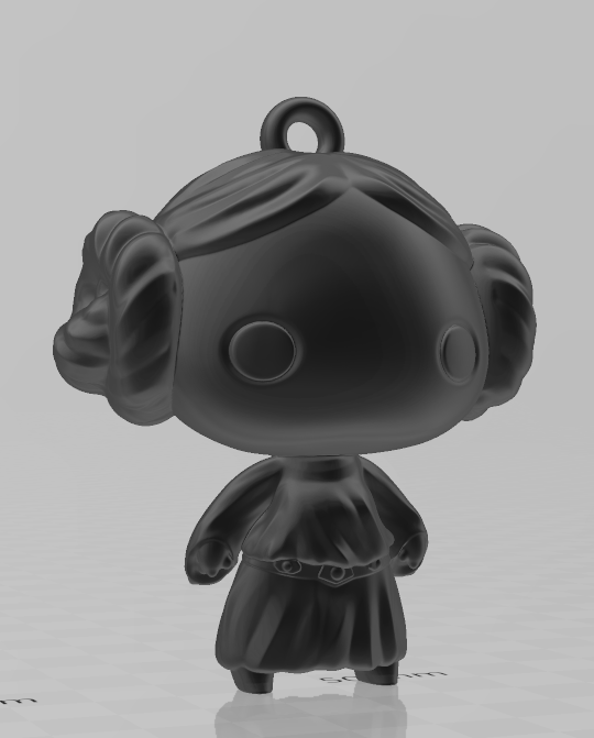 Starwars Leia keyring