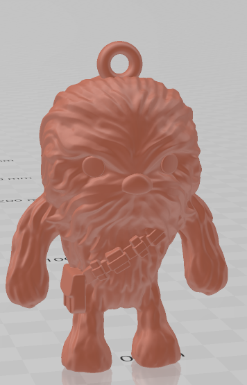 Starwars Chewbacca key ring