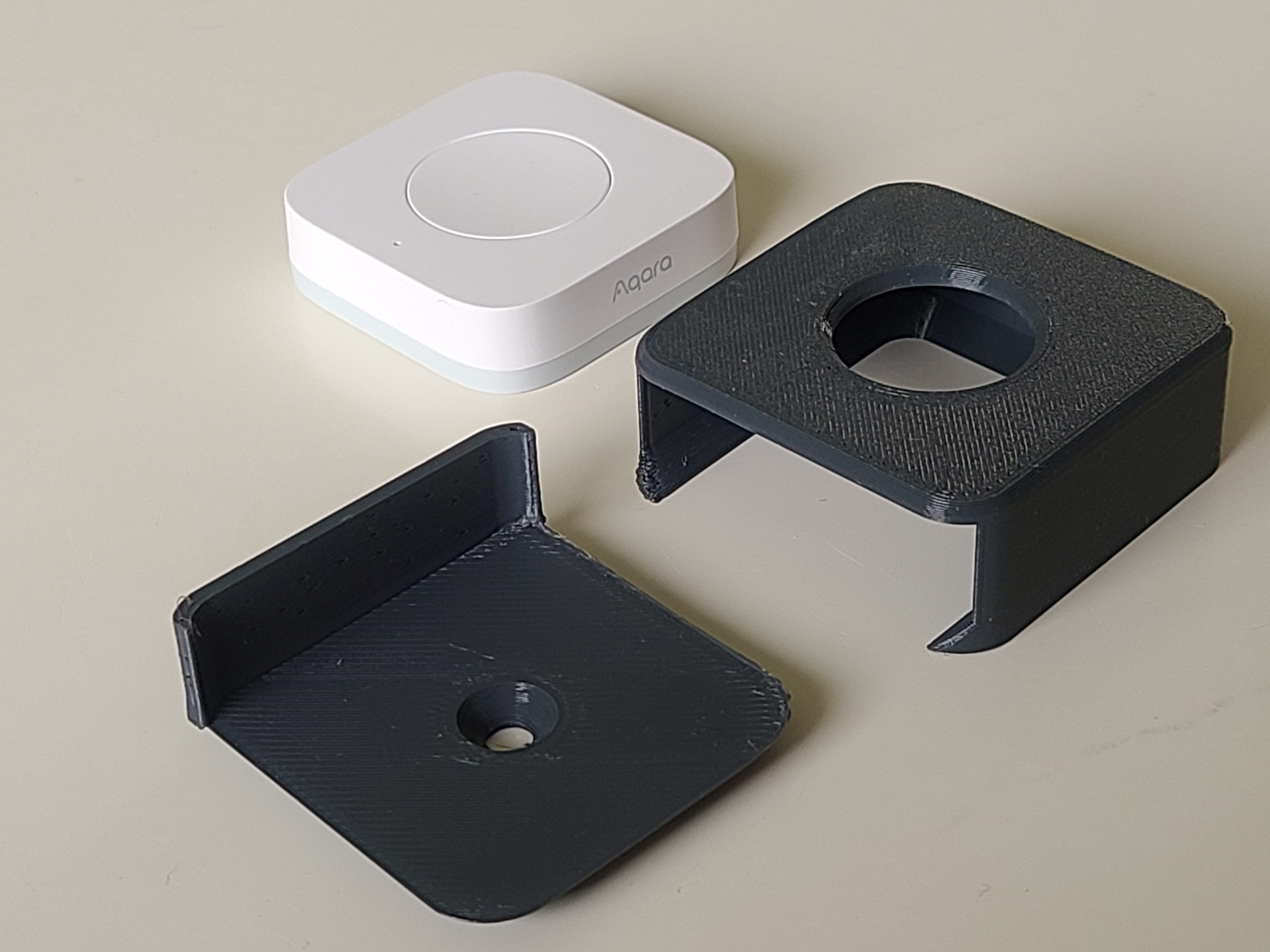 Miniatura 2 do modelo 3D Aqara mini switch holder