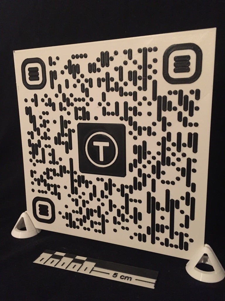 Big String Qr Code The unnecessary big QR Code (The easy way) by Maeshmaker | Download ...
