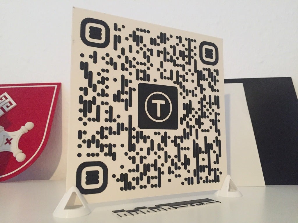 The unnecessary big QR Code (The easy way)
