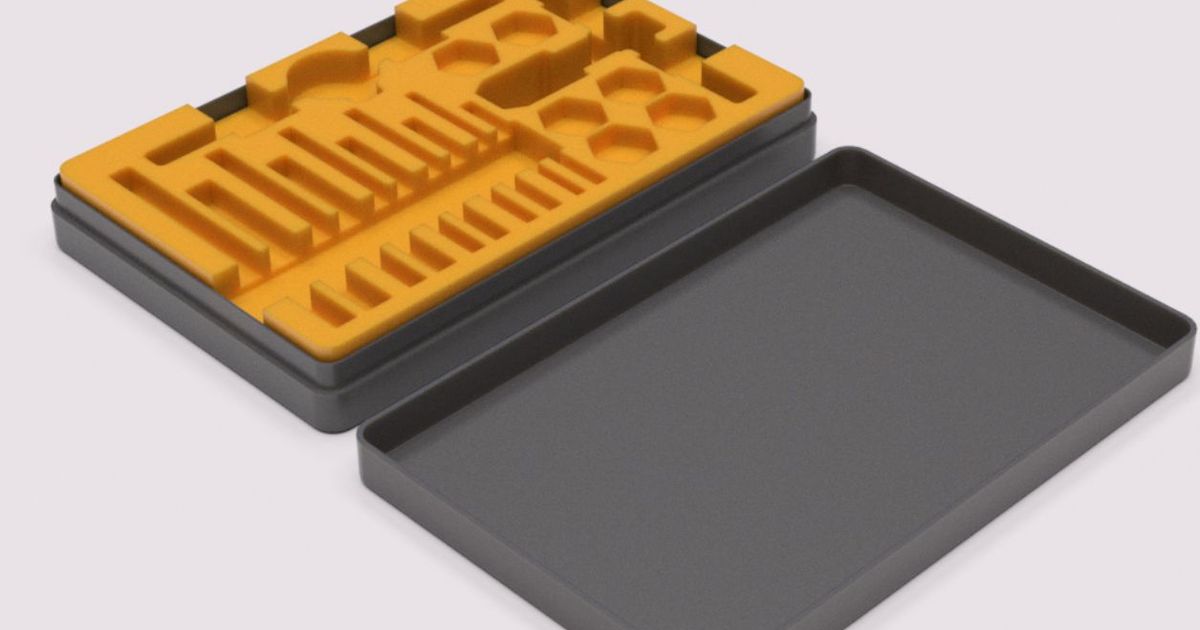 DeWALT SAE Fractional Tap and Hex Die Set Case by thomers Download