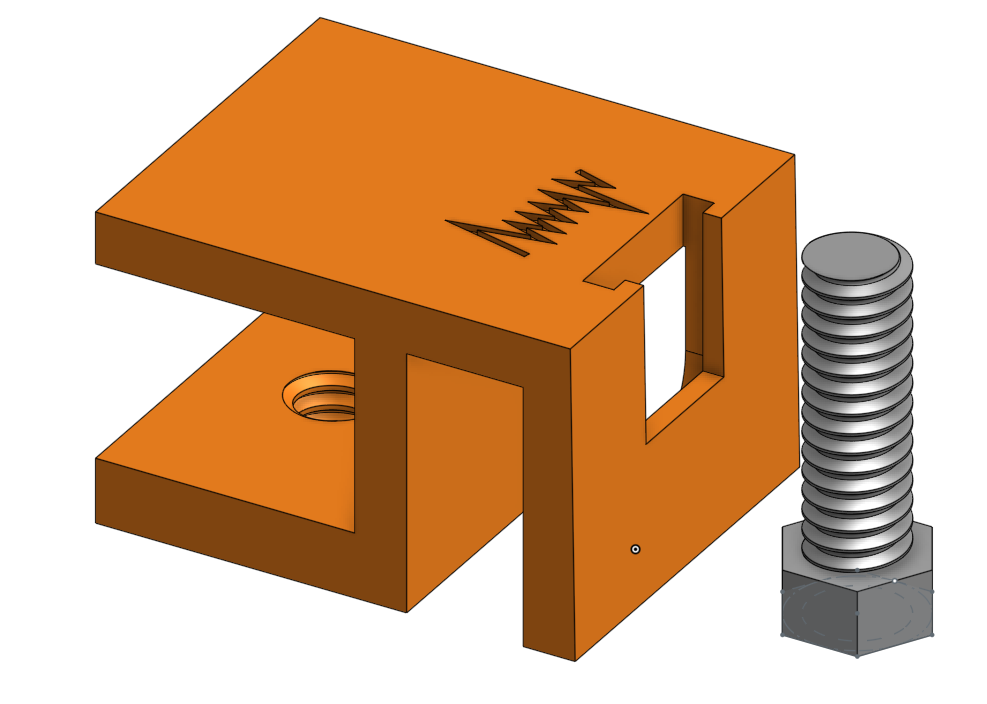 Filler Screw Clamp by FraI3mega Download free STL model