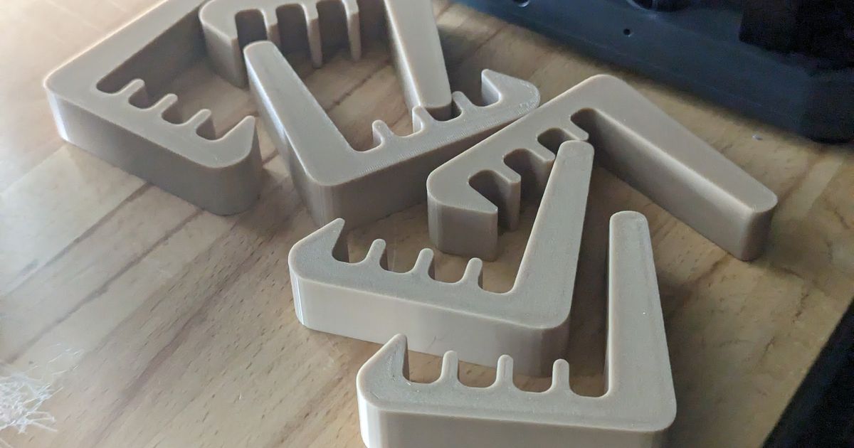 Foam core board display bracket by AirplaneIan Download free STL model