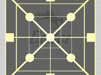 Ender 3 V2 Bed Level Grid 200x200