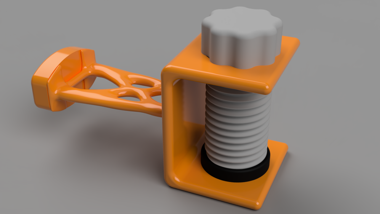 Organic headphone clamp by alpino Download free STL model