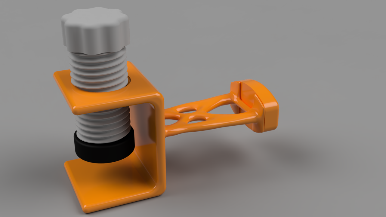 Organic headphone clamp by alpino Download free STL model