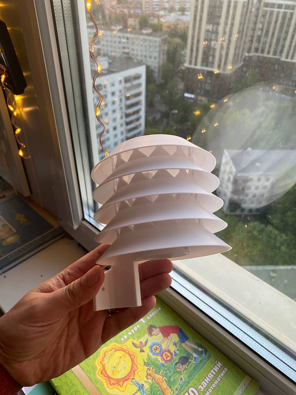 Stevenson screen with wall mount for xiaomi BLE sensor