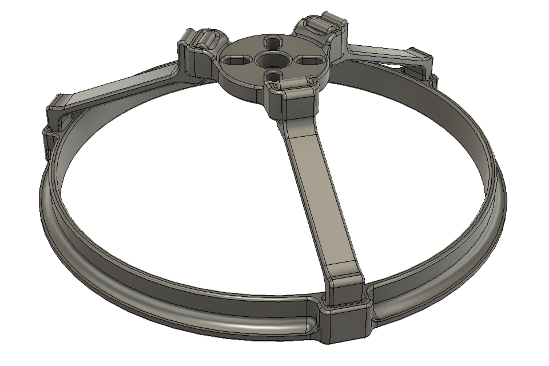 Unbreakable Propeller Guard for CineWhoops (The Engineer's Approach) by