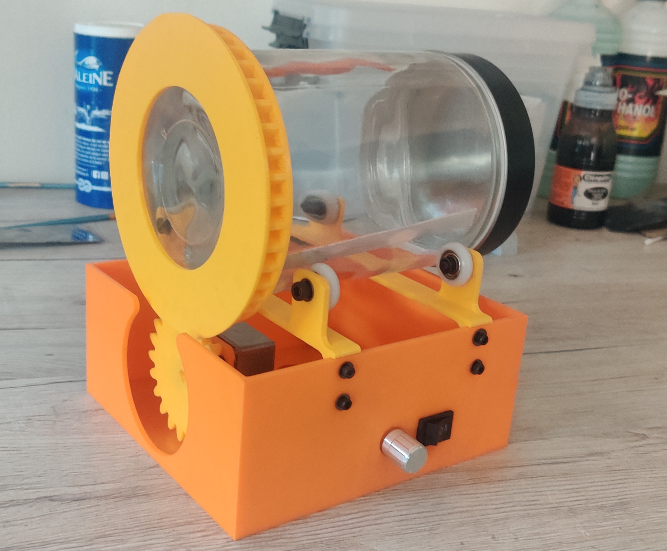 tonneau polissage - polishing barrel