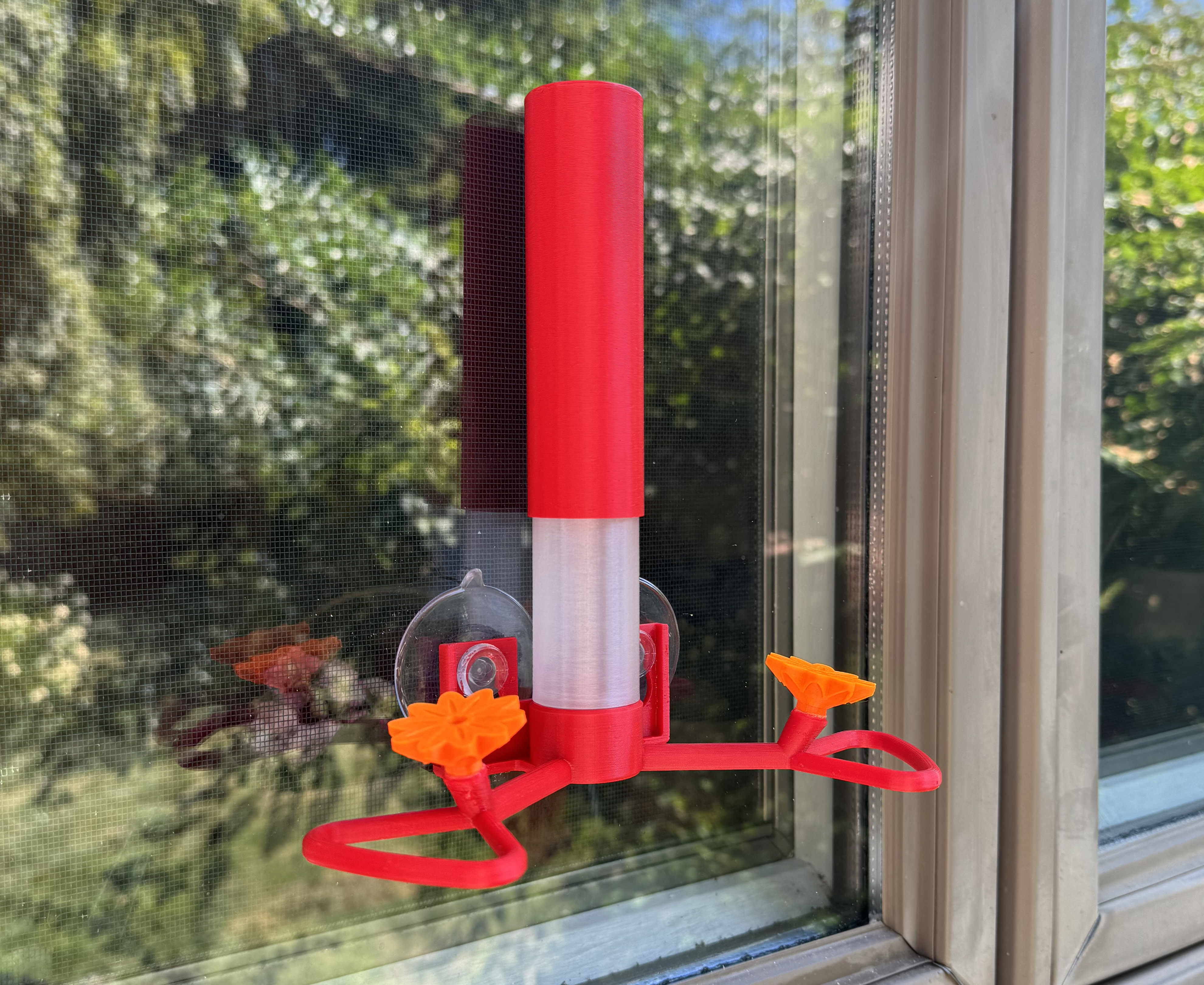 Window Mount Hummingbird Feeder