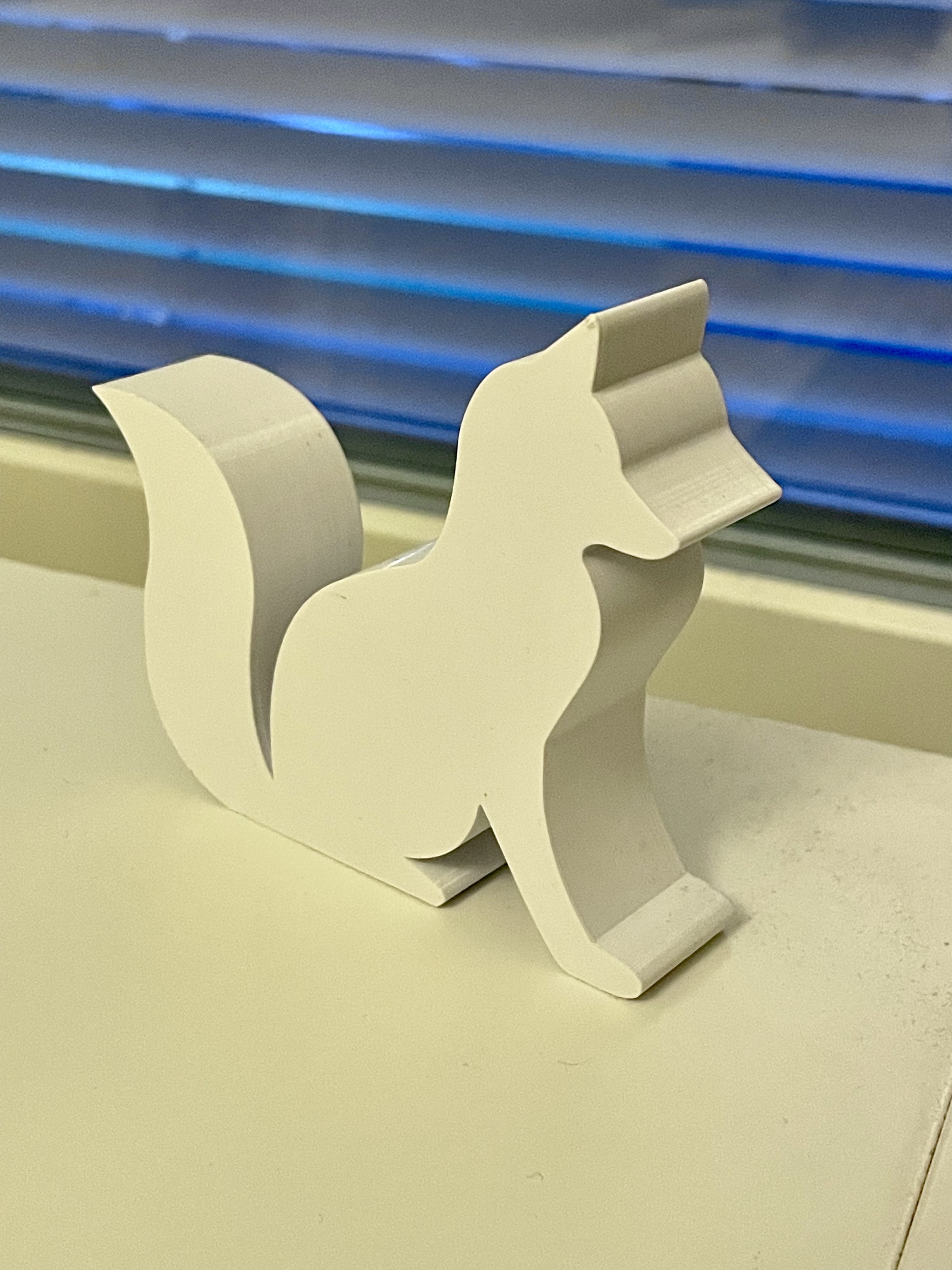 Sitting fox