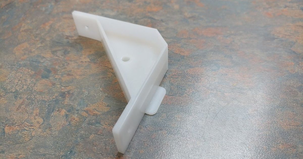 corner brace (Print Friendly?) by Wyldesyde007 Download free STL model