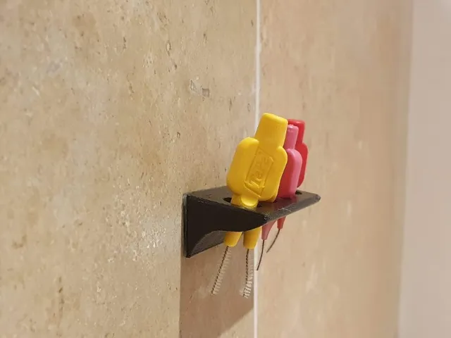 interdental brushes (tepe) wall mount
