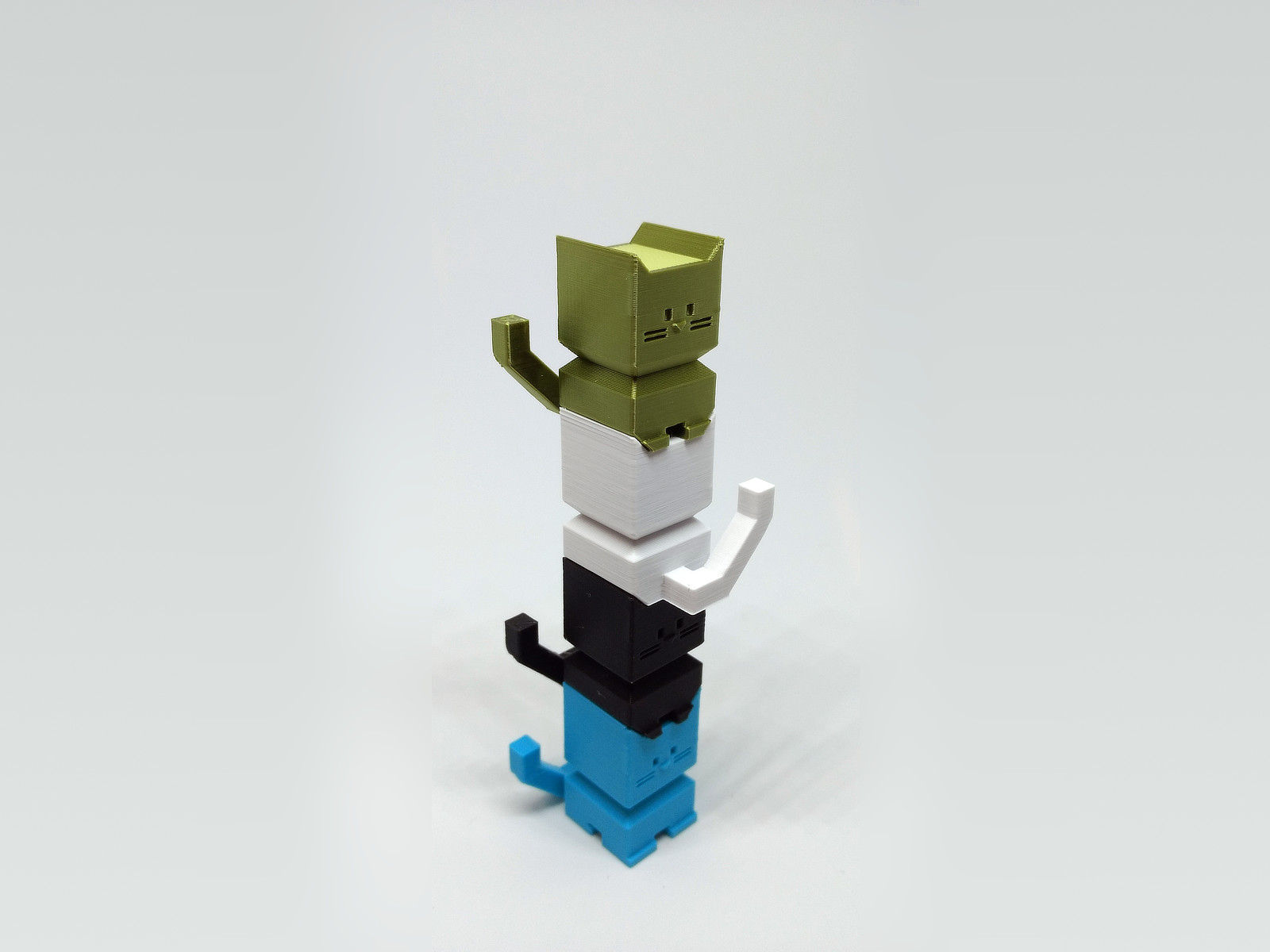 Stacktocat - The Stackable Calibration Cat
