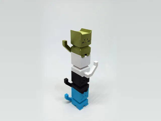 Stacktocat - The Stackable Calibration Cat