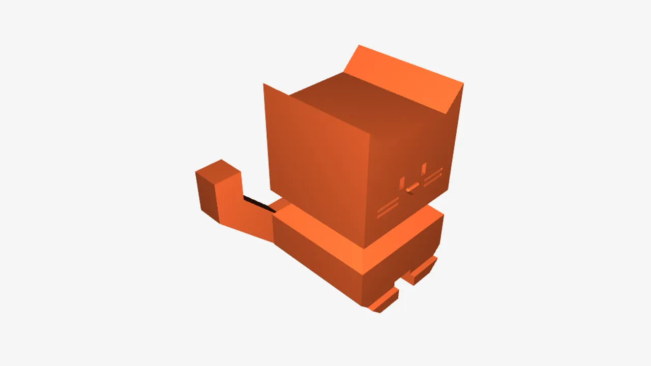 Stacktocat - The Stackable Calibration Cat by Billiam | Download free ...