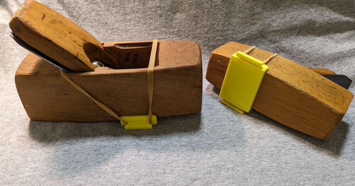 Hand Plane blade protection by Coat Download free STL model