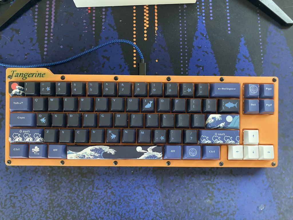 mechanical-keyboard-tangerine-for-large-format-printer-by
