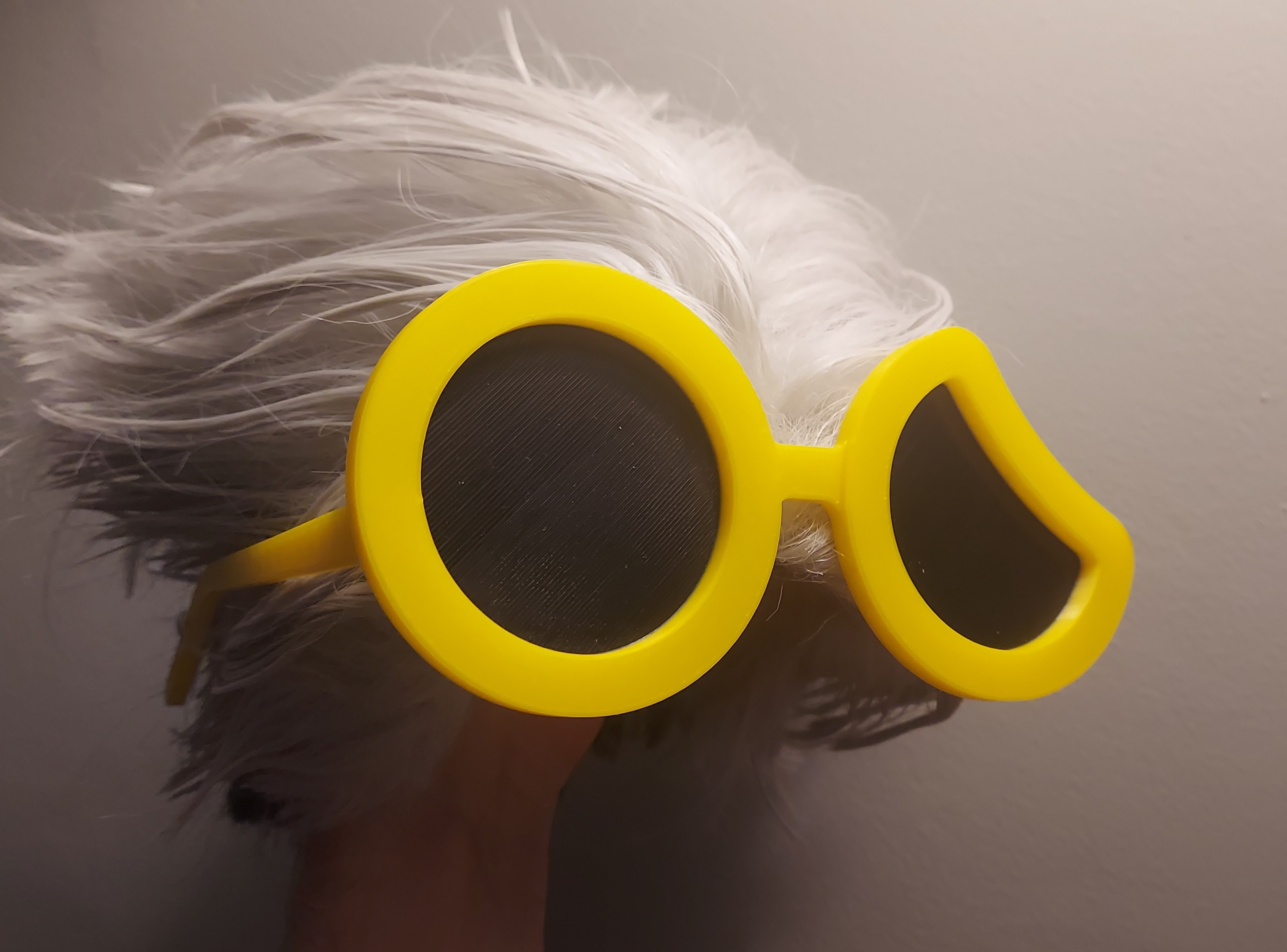 Guzma Glasses from Pokemon for cosplay 3D model 3D printable