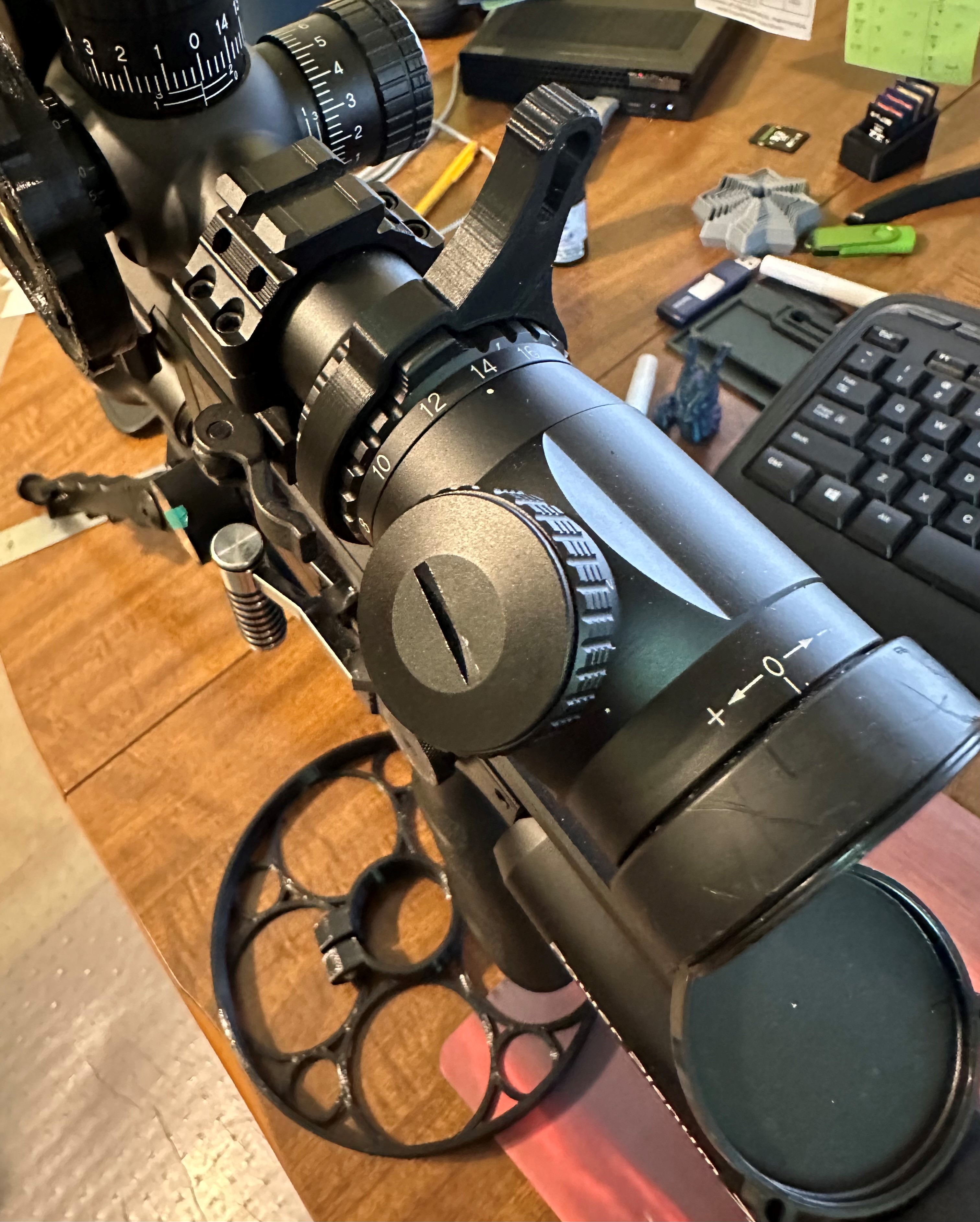 Clamp On Throw Lever for Athlon BTR Gen2 Scope by Icythings Download