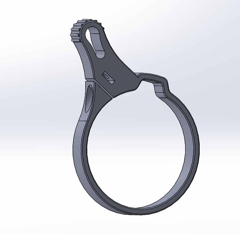 Clamp On Throw Lever for Athlon BTR Gen2 Scope by Icythings Download