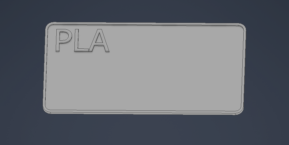 Small Filament Sample Card