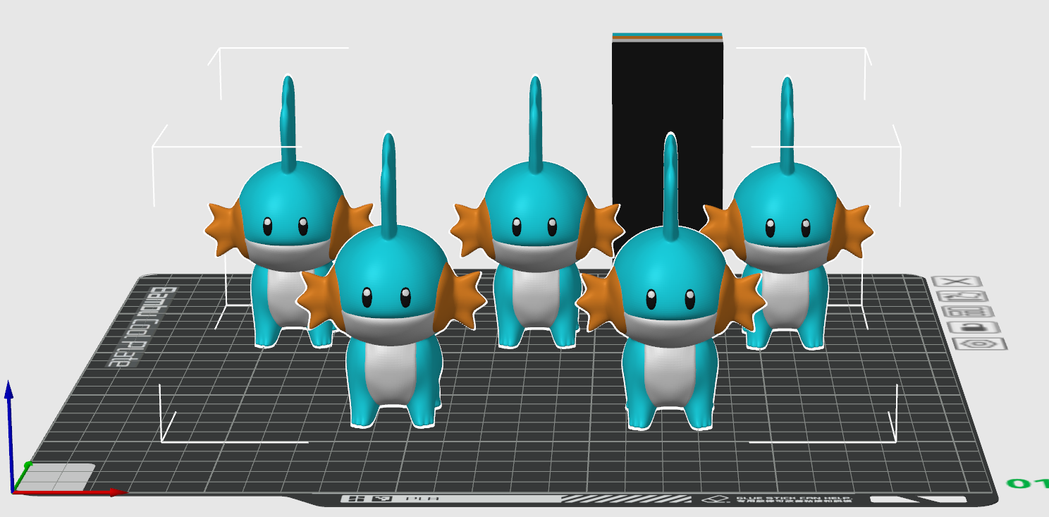 Mudkip for BambuLab by Shortstuff | Download free STL model ...