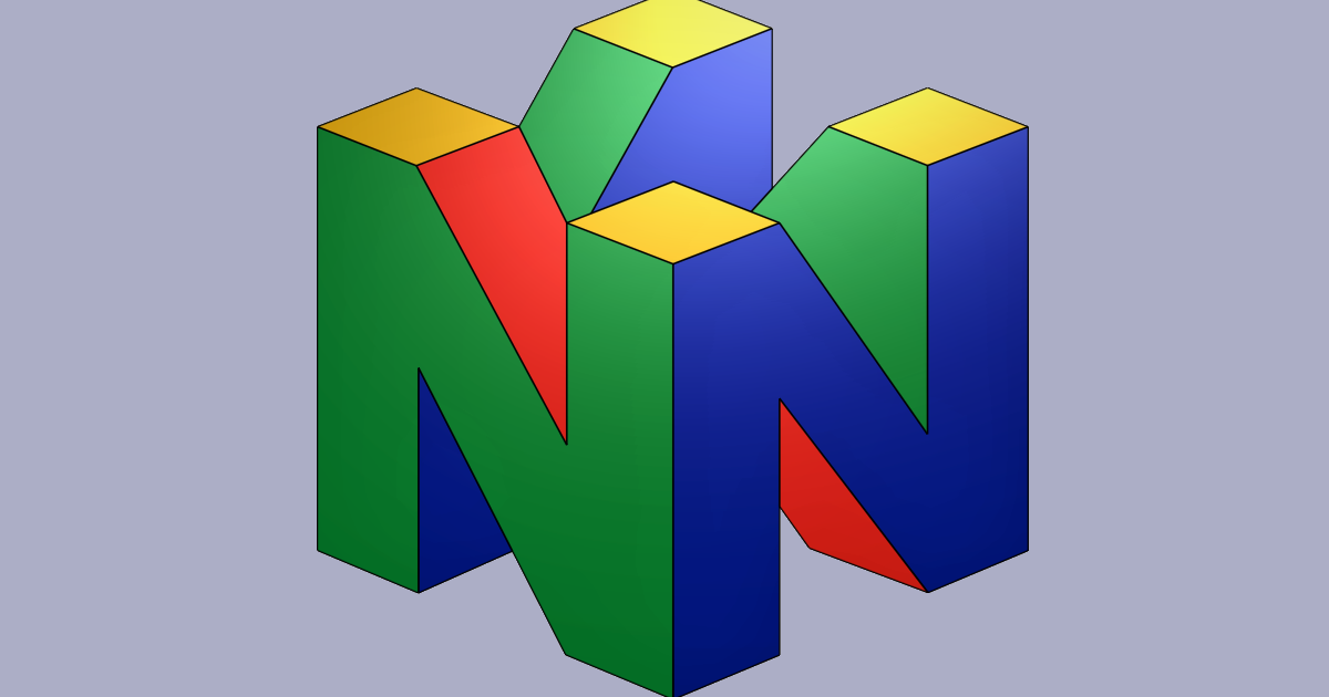 N64 Logo by Ken Mills | Download free STL model | Printables.com