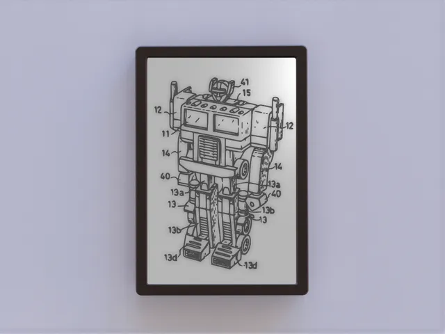 Transformers Optimus Prime Patent Art