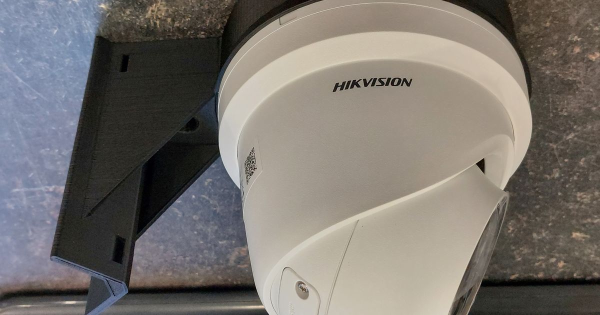 Fence pole cam holder držák kamery na plotový sloupek DS2CD2346G2