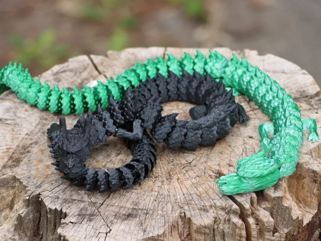 Articulated Lava Dragon