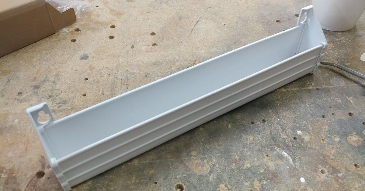 Sink Tilt out Tray by Wyldesyde007 Download free STL model