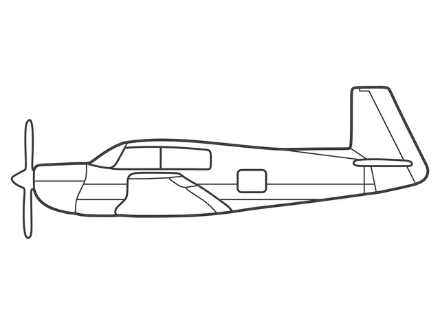 Mooney M20 J/K Airplane Silhouette Wall Art