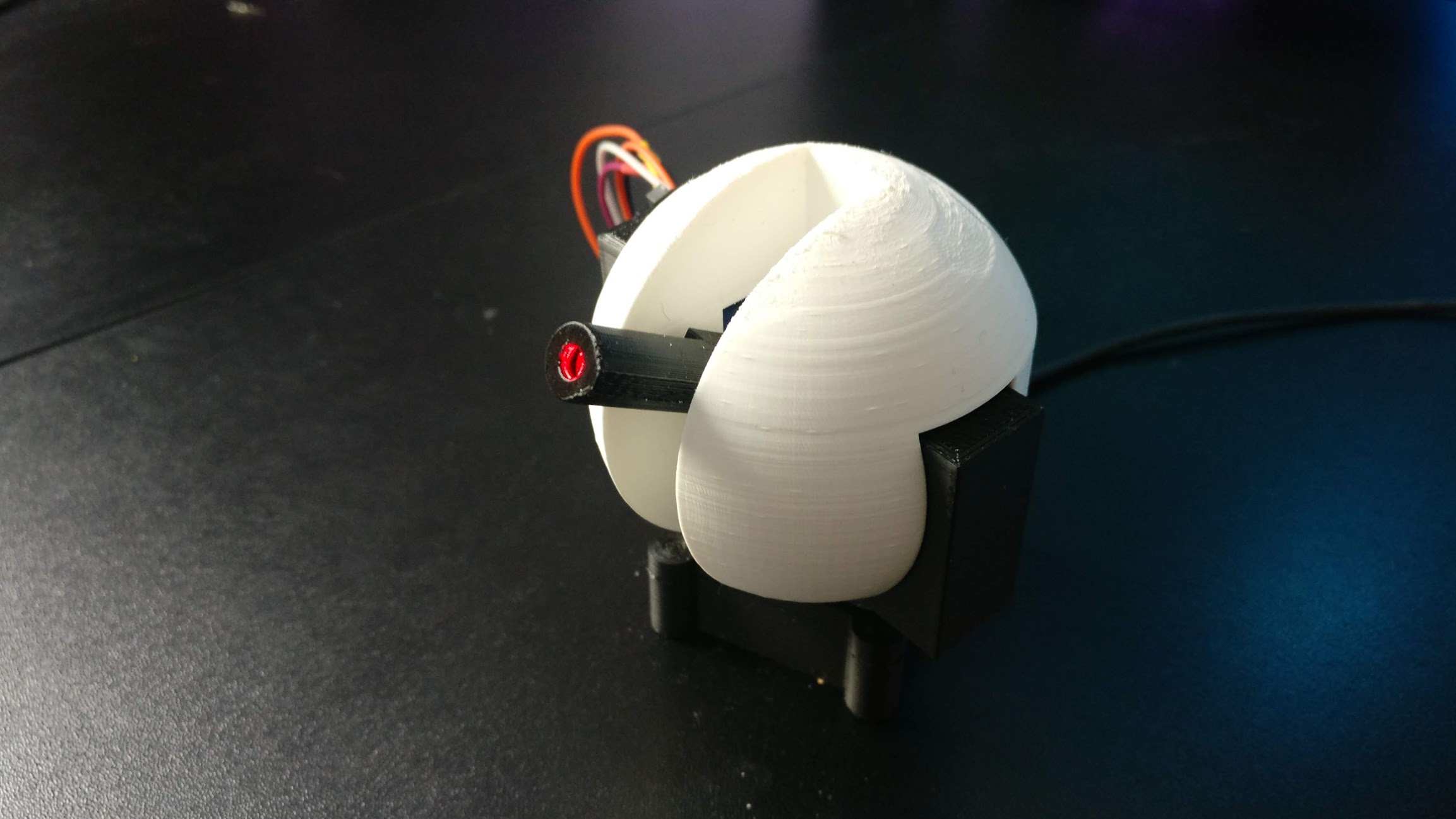 Remote control laser turret