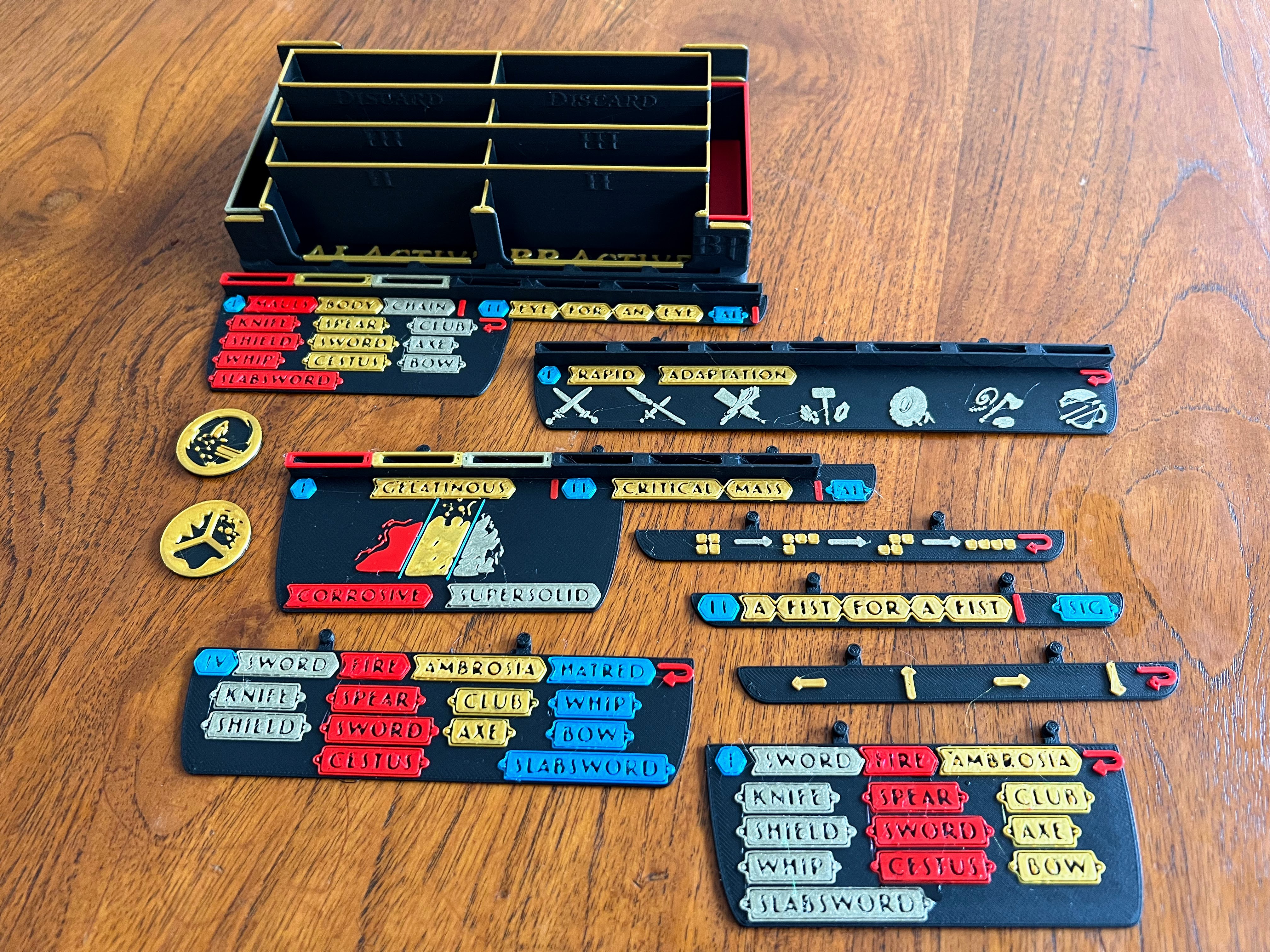 Aeon Trespass Odyssey - Primordial Panels for Battle Tray
