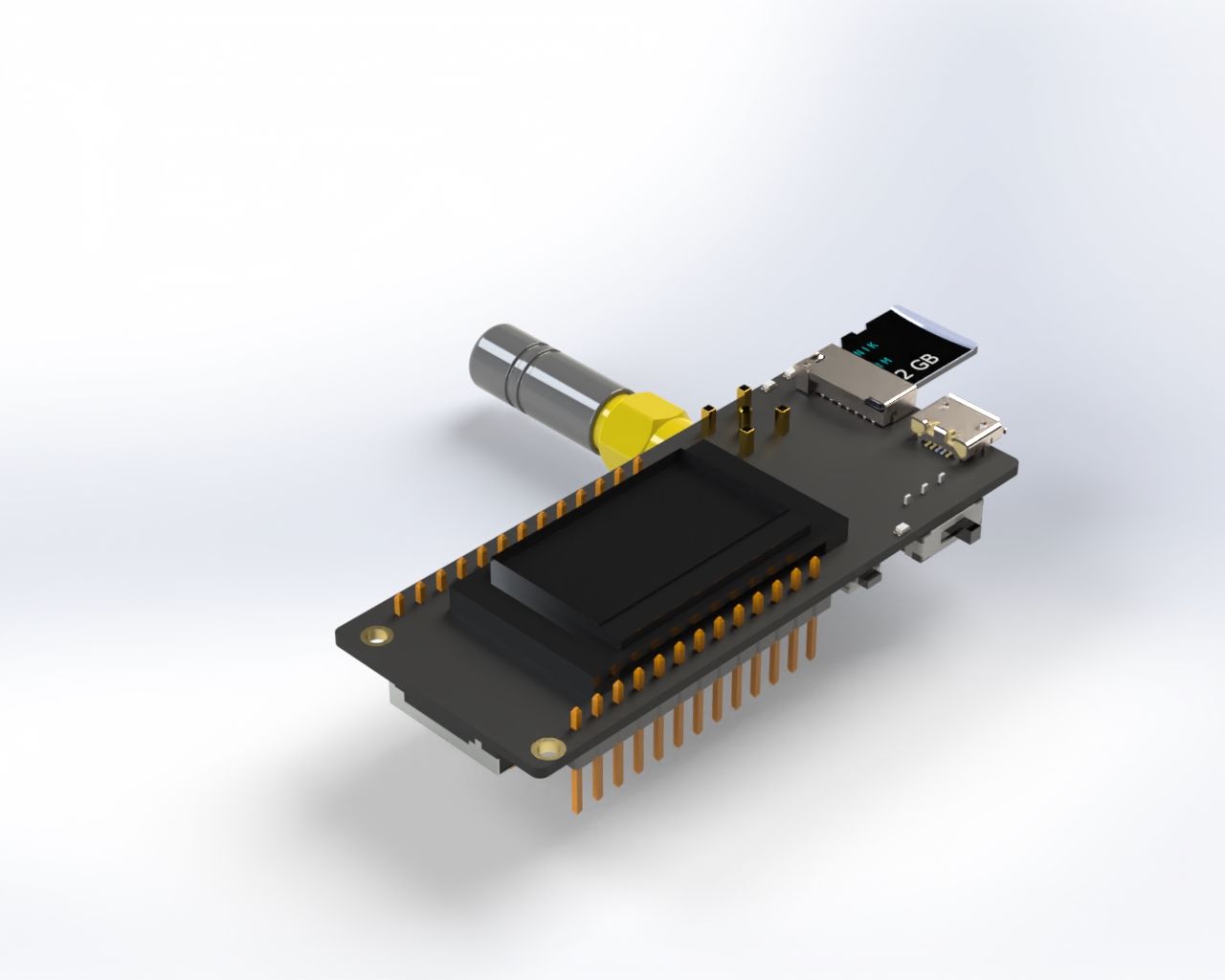 Ttgo lora32 t3 v1 6 1 by emiel download free stl model printables