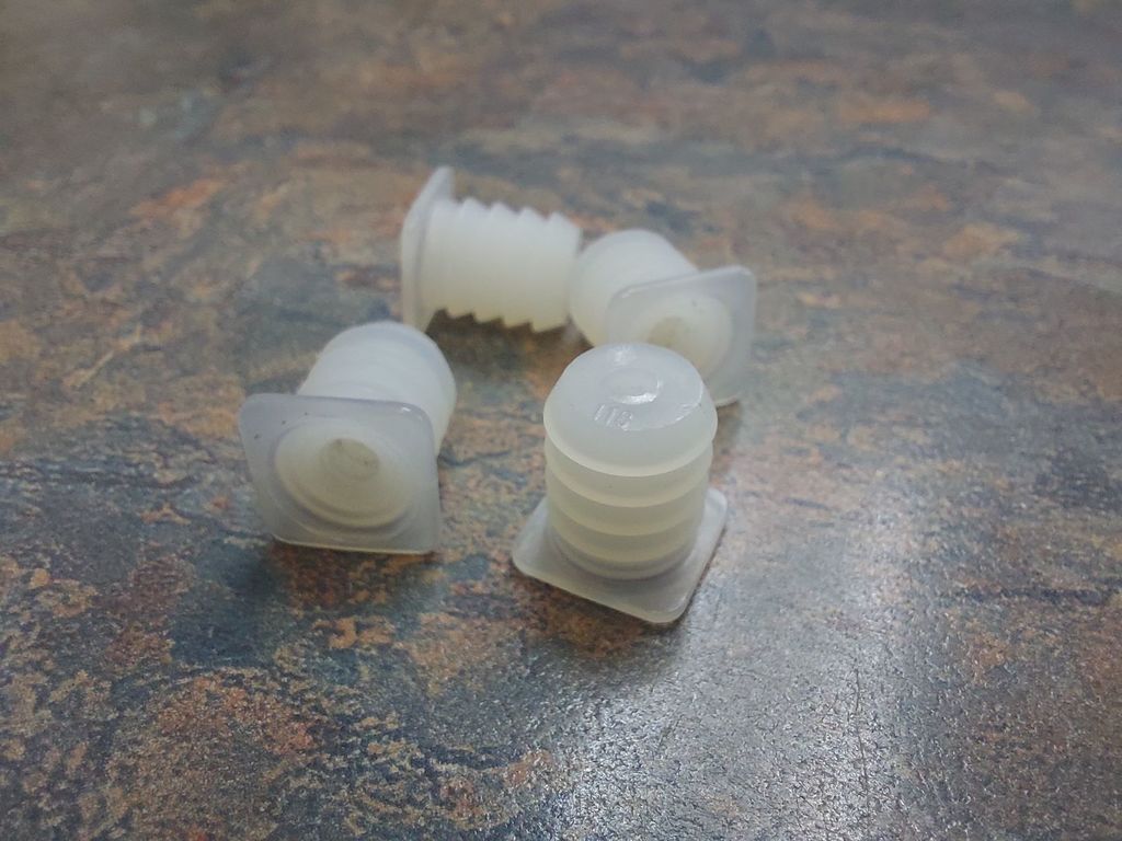 Press in screw plug