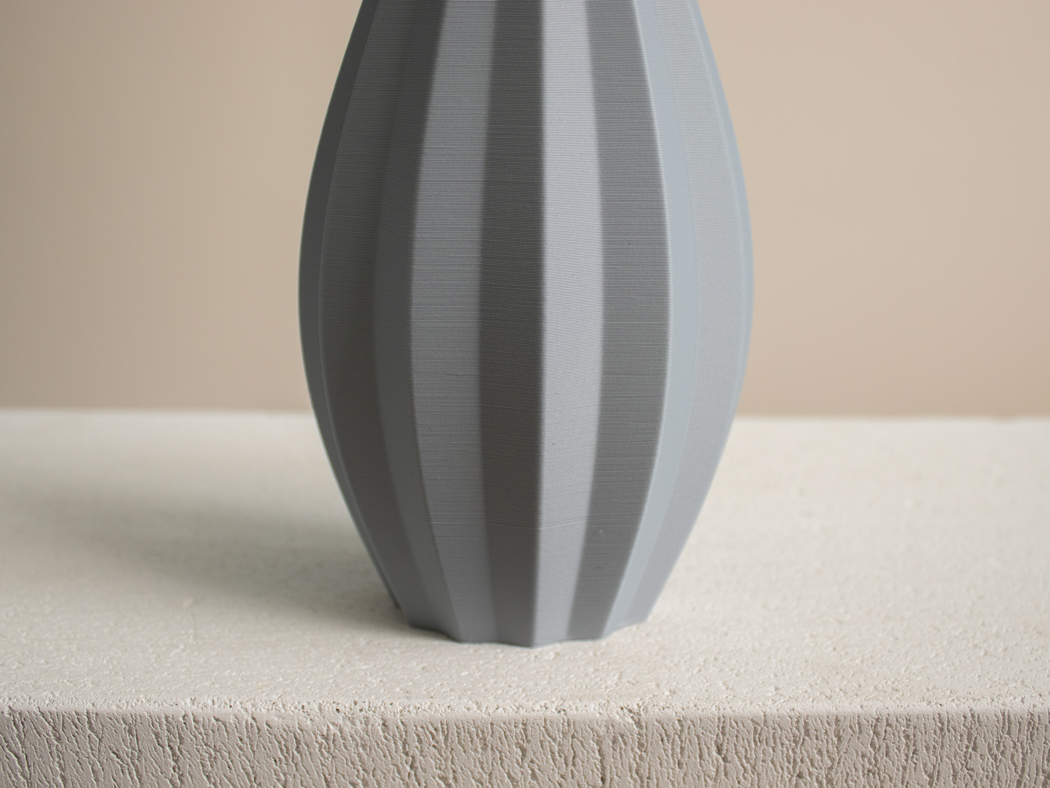 Ellipse Vase with Stripes by Slimprint Download free STL model