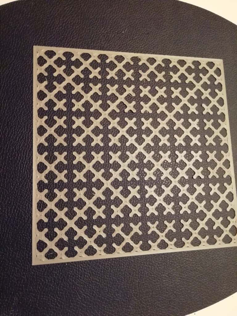 Create your own pattern stencils from infill pattern of your slicer!