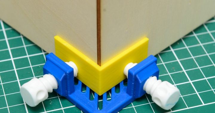 Mini Craft Corner Clamp by Clockspring | Download free STL model ...