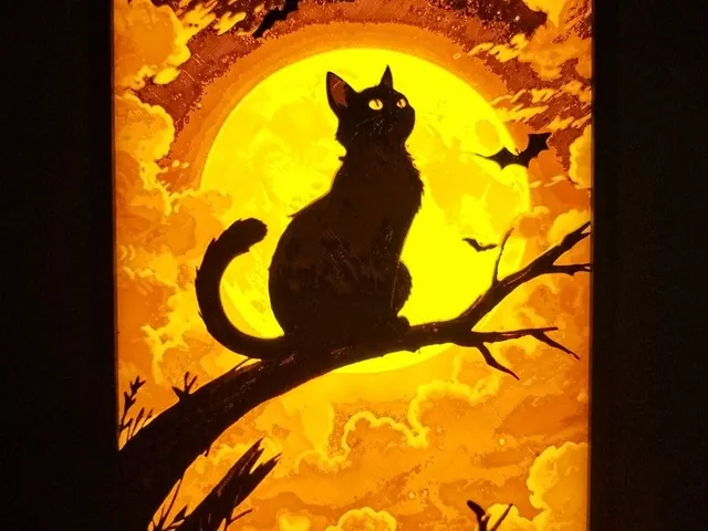 Cat moon halloween 140x220 Hueforge
