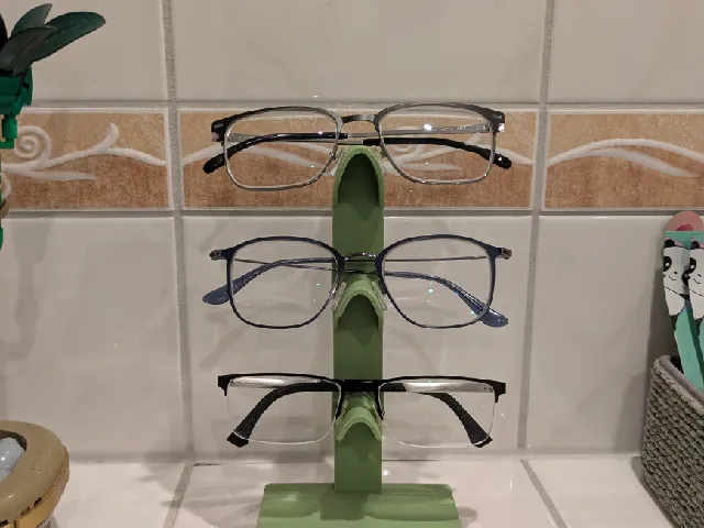 multiple glasses stand / holder - Brillen Ständer