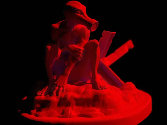 Pink Floyd Gas Mask Creature