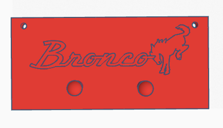Ford Bronco Keyhook