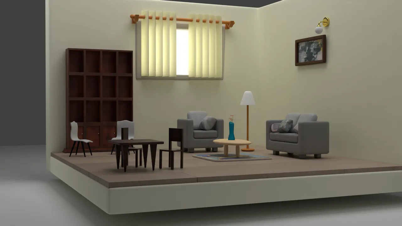 3D Room by Anastasiaks | Download free STL model | Printables.com